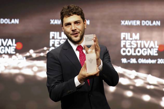 Xavier Dolan bei der Verleihung der Cologne Awards auf dem 33. Film Festival Cologne 2023 im E-Werk. Köln, 26.10.2023