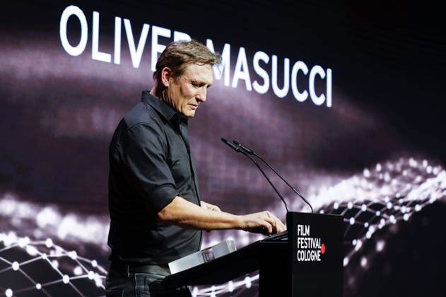 Oliver Masucci bei der Verleihung der Cologne Awards auf dem 33. Film Festival Cologne 2023 im E-Werk. Köln, 26.10.2023