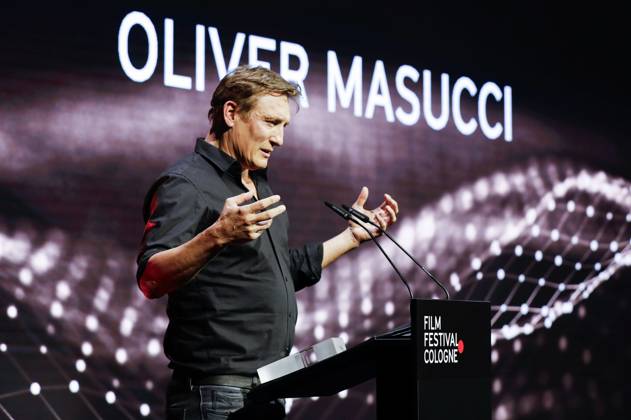 Oliver Masucci bei der Verleihung der Cologne Awards auf dem 33. Film Festival Cologne 2023 im E-Werk. Köln, 26.10.2023