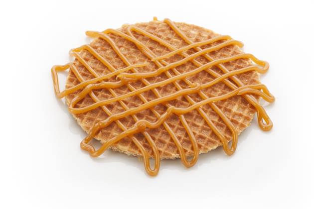 Dutch stroopwafel with caramel topping isolated on white background. , 1682081.jpg, Caramel, Sweets, breakfast, cakes, cookie, delicious, dessert, dutch, food, Holland, isolated, stroopwafel, sweet, waffle, RECORD DATE NOT STATED