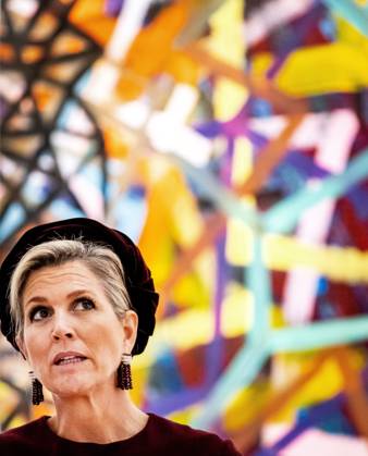 AMSTERDAM - Queen Maxima is present at the presentation of the Prix de Rome 2023, the oldest prize in the Netherlands for visual artists under the age of 40. ANP REMKO DE WAAL netherlands out - belgium out  Copyright: xx x482650835x originalFilename: 482650835.jpg