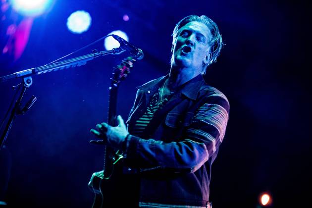 Bilder des Jahres 2023, Entertainment 11 November Entertainment Themen der Woche KW44 Entertainment Bilder des Tages AMSTERDAM - The American rock band Queens of the Stone Age with singer and guitarist Josh Homme during a performance in the Ziggo Dome. ANP PAUL BERGEN netherlands out - belgium out  Copyright: xx x482993723x originalFilename: 482993723