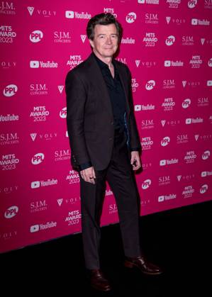 Rick Astley attends the Music Industry Trusts Award (MITS), at the Grosvenor House Hotel in London, England. UK. Monday 6th November 2023 - Copyright: xJWx FP_MITS_Award_014