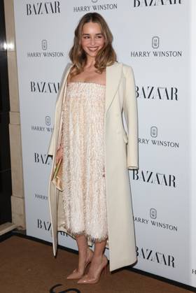 . 07 11 2023. London, United Kingdom. Emilia Clarke arriving at the Harper s Bazaar Women of the Year Awards in London.  xStephenxLockx xi-Imagesx IIM-24785-0027