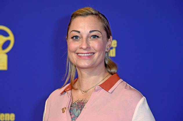 Lina van de Mars - VERLEIHUNG DAS GOLDENE LENKRAD 2023 im Axel Springer Hochhaus in Berlin am 07.11.2023