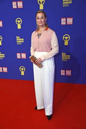 Lina van de Mars - VERLEIHUNG DAS GOLDENE LENKRAD 2023 im Axel Springer Hochhaus in Berlin am 07.11.2023
