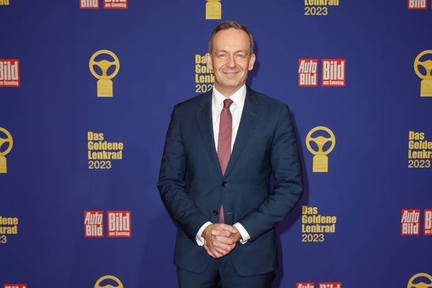 Das Goldene Lenkrad 2023 Volker Wissing bei der Verleihung des Goldenen Lenkrads 2023 im Axel Springer Hochhaus am 07.11.2023 in Berlin. Copyright: xEventpressxKochanx
