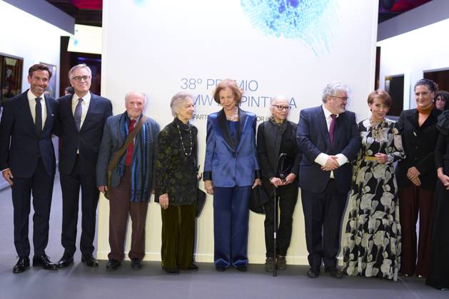 13-11-2023 Madrid Queen Sofia and Princess Irene of Greece and Margarita Saxe-Coburg-Gotha attend the 38th edition of the BMW painting prize concert at the royal theatre in Madrid. No Spain Â  Copyright: xPPEx