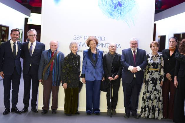 13-11-2023 Madrid Queen Sofia and Princess Irene of Greece and Margarita Saxe-Coburg-Gotha attend the 38th edition of the BMW painting prize concert at the royal theatre in Madrid. No Spain Â  Copyright: xPPEx