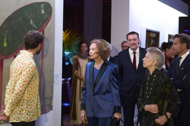 13-11-2023 Madrid Queen Sofia and Princess Irene of Greece and Margarita Saxe-Coburg-Gotha attend the 38th edition of the BMW painting prize concert at the royal theatre in Madrid. No Spain Â  Copyright: xPPEx