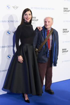13-11-2023 Madrid Maribel Verdu, Antonio Lopez attend the 38th edition of the BMW painting prize concert at the royal theatre in Madrid. No Spain Â  Copyright: xPPEx