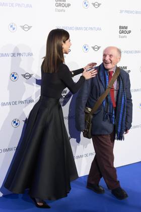 13-11-2023 Madrid Maribel Verdu, Antonio Lopez attend the 38th edition of the BMW painting prize concert at the royal theatre in Madrid. No Spain Â  Copyright: xPPEx