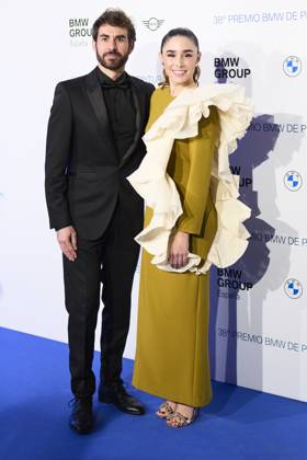 13-11-2023 Madrid Daniel Muriel, Candela Serrat attend the 38th edition of the BMW painting prize concert at the royal theatre in Madrid. No Spain Â  Copyright: xPPEx
