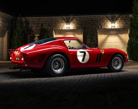 Ferrari sells for record £42million at auction...and it s had one careful owner for last 38 years Story from Jam Press (007 Blazer) Pictured: The 1962 Ferrari 330 LM 250 GTO by Scaglietti. Ferrari sells for record £42million at auction...and it s had one careful owner for last 38 years A Ferrari has sold for a record £42million at auction and it s had one careful owner for the last 38 years. It is the highest amount one has ever gone for under the hammer. It is also the second highest price ever paid for any car at an auction. The vintage car - one of just 34 ever made - was bought for £42,135,000 ($51,700,000) by a mystery buyer. The red, 174mph 1962 Ferrari 330 LM 250 GTO was raced by the Scuderia Ferrari - the motorsport arm Copyright: xJamxPress JeremyxCliff CourtesyxofxRMxSotheby s