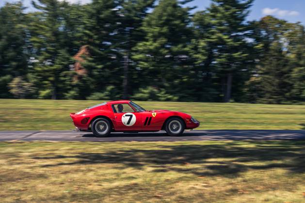 Ferrari sells for record £42million at auction...and it s had one careful owner for last 38 years Story from Jam Press (007 Blazer) Pictured: The 1962 Ferrari 330 LM 250 GTO by Scaglietti. Ferrari sells for record £42million at auction...and it s had one careful owner for last 38 years A Ferrari has sold for a record £42million at auction and it s had one careful owner for the last 38 years. It is the highest amount one has ever gone for under the hammer. It is also the second highest price ever paid for any car at an auction. The vintage car - one of just 34 ever made - was bought for £42,135,000 ($51,700,000) by a mystery buyer. The red, 174mph 1962 Ferrari 330 LM 250 GTO was raced by the Scuderia Ferrari - the motorsport arm Copyright: xJamxPress JeremyxCliff CourtesyxofxRMxSotheby s