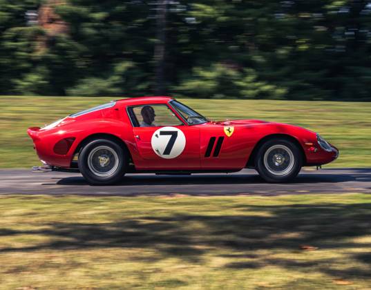 Ferrari sells for record £42million at auction...and it s had one careful owner for last 38 years Story from Jam Press (007 Blazer) Pictured: The 1962 Ferrari 330 LM 250 GTO by Scaglietti. Ferrari sells for record £42million at auction...and it s had one careful owner for last 38 years A Ferrari has sold for a record £42million at auction and it s had one careful owner for the last 38 years. It is the highest amount one has ever gone for under the hammer. It is also the second highest price ever paid for any car at an auction. The vintage car - one of just 34 ever made - was bought for £42,135,000 ($51,700,000) by a mystery buyer. The red, 174mph 1962 Ferrari 330 LM 250 GTO was raced by the Scuderia Ferrari - the motorsport arm Copyright: xJamxPress JeremyxCliff CourtesyxofxRMxSotheby s