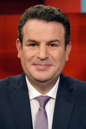 Hubertus Heil in der ARD-Talkshow hart aber fair im Studio Adlershof. Berlin, 13.11.2023