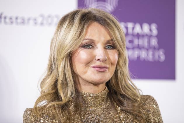 Moderatorin Frauke Ludowig. DUFTSTARS 2023 - Deutscher Parfumpreis Verleihung des deutschen Parfumpreises DUFTSTARS durch die Fragrance Foundation am 16.11.2023, Rheinterrassen, Duesseldorf.