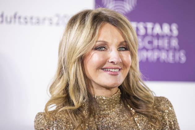 Moderatorin Frauke Ludowig. DUFTSTARS 2023 - Deutscher Parfumpreis Verleihung des deutschen Parfumpreises DUFTSTARS durch die Fragrance Foundation am 16.11.2023, Rheinterrassen, Duesseldorf.