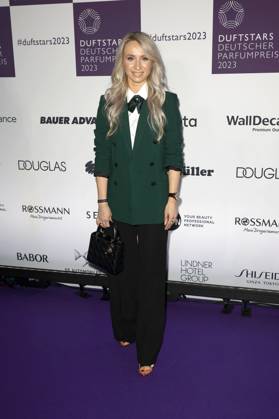Angelina Patchouli bei der Verleihung des Deutschen Parfumpreises Duftstars 2023 auf der Rheinterrasse Düsseldorf. Düsseldorf, 16.11.2023