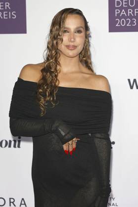 Melli Zampanella bei der Verleihung des Deutschen Parfumpreises Duftstars 2023 auf der Rheinterrasse Düsseldorf. Düsseldorf, 16.11.2023