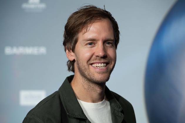 Sebastian VETTEL, ehem. Formel 1-Rennfahrer, Roter Teppich, Red Carpet Show, Ankunft, arrival, Verleihung Deutscher Nachhaltigkeitspreis in Duesseldorf am 24.11.2023.