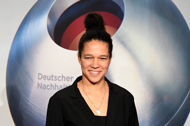 Deutscher Nachhaltigkeitspreis 2023 am 24.11.2023 im Maritim Hotel in Düsseldorf Celia äaöic ( DFB Vizepräsidentin )