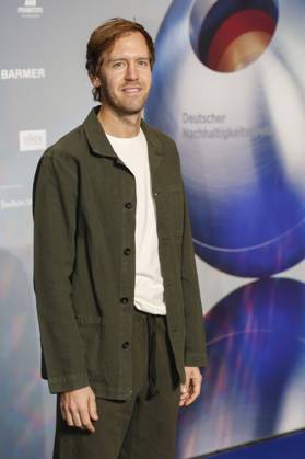 Sebastian Vettel bei der Verleihung des 16. Deutschen Nachhaltigkeitspreises 2023 im Maritim Hotel. Düsseldorf, 24.11.2023