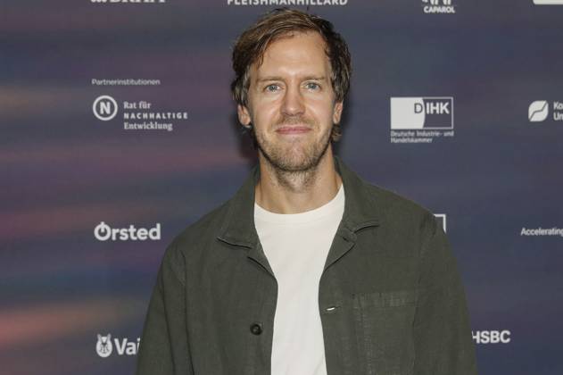 Sebastian Vettel bei der Verleihung des 16. Deutschen Nachhaltigkeitspreises 2023 im Maritim Hotel. Düsseldorf, 24.11.2023