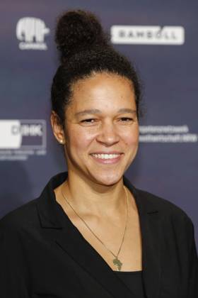 Celia Sasic bei der Verleihung des 16. Deutschen Nachhaltigkeitspreises 2023 im Maritim Hotel. Düsseldorf, 24.11.2023