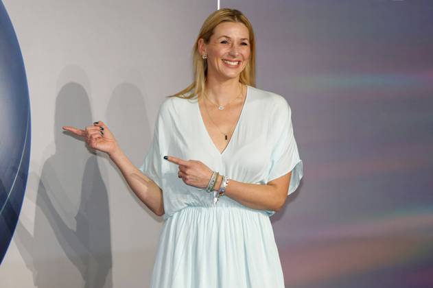 Andrea Gerhard bei der Verleihung des 16. Deutschen Nachhaltigkeitspreises 2023 im Maritim Hotel. Düsseldorf, 24.11.2023