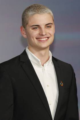 Fabian Grischkat bei der Verleihung des 16. Deutschen Nachhaltigkeitspreises 2023 im Maritim Hotel. Düsseldorf, 24.11.2023