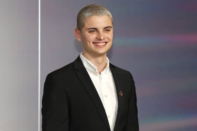 Fabian Grischkat bei der Verleihung des 16. Deutschen Nachhaltigkeitspreises 2023 im Maritim Hotel. Düsseldorf, 24.11.2023
