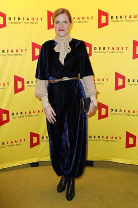 Fritzi Haberlandt bei der Verleihung des 18. Deutschen Theaterpreises Der Faust 2023 im Thalia Theater. Hamburg, 25.11.2023