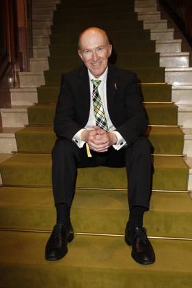 Peter Nottmeier bei der Verleihung des 18. Deutschen Theaterpreises Der Faust 2023 im Thalia Theater. Hamburg, 25.11.2023