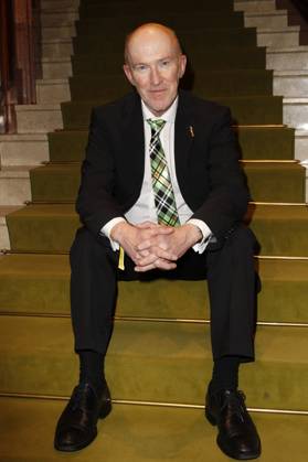 Peter Nottmeier bei der Verleihung des 18. Deutschen Theaterpreises Der Faust 2023 im Thalia Theater. Hamburg, 25.11.2023