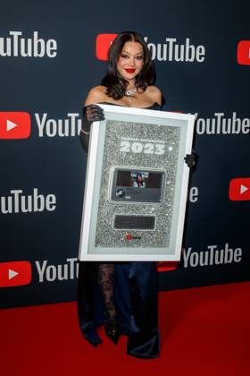 YouTube Music Artist Dinner Award 2023 Ayliva (Elif Akar) beim YouTube Music Artist Dinner Award 2023 im Grill Royal am 28.11.2023 in Berlin. Copyright: xEventpressxKochanx