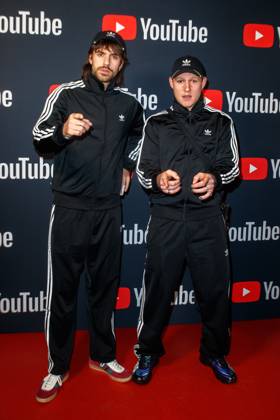 YouTube Music Artist Dinner Award 2023 Zachi, Paul (01099) beim YouTube Music Artist Dinner Award 2023 im Grill Royal am 28.11.2023 in Berlin. Copyright: xEventpressxKochanx