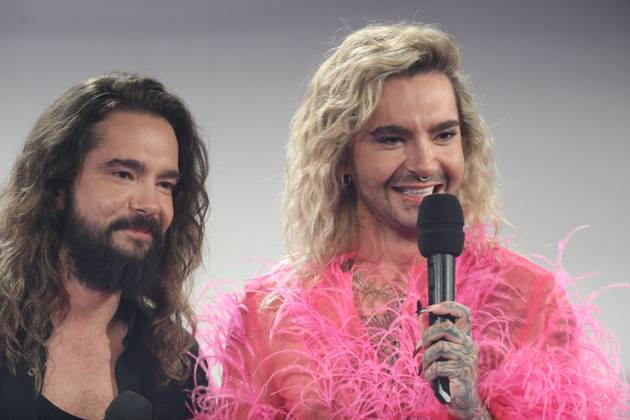 Bielefeld, NRW, Deutschland, 30.11.2023: Preisverleihung der Einslive Krone im Bielefelder Lokschuppen: Tom und Bill Kaulitz Copyright: xdtsxNachrichtenagenturx dts_27294