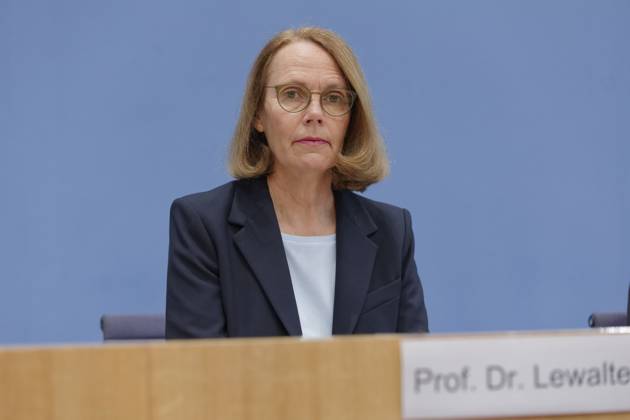PISA 2022 vorgestellt 2023-12-05 - Deutschland, Berlin - Bundespressekonferenz zur Veröffentlichung des PISA 2022-Berichts. Im Bild Prof. Dr. Doris Lewalter, Nationale PISA-Projektleiterin.