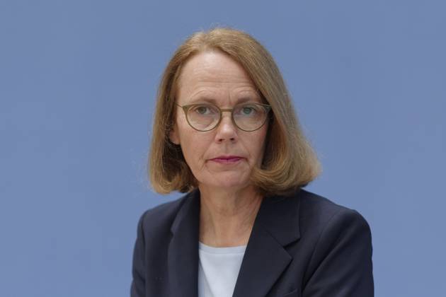 PISA 2022 vorgestellt 2023-12-05 - Deutschland, Berlin - Bundespressekonferenz zur Veröffentlichung des PISA 2022-Berichts. Im Bild Prof. Dr. Doris Lewalter, Nationale PISA-Projektleiterin.