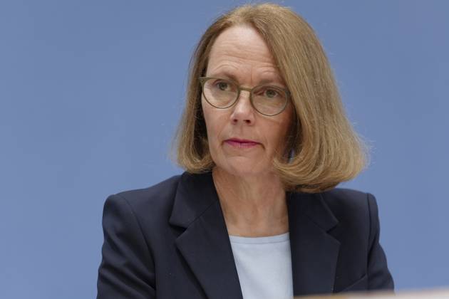 PISA 2022 vorgestellt 2023-12-05 - Deutschland, Berlin - Bundespressekonferenz zur Veröffentlichung des PISA 2022-Berichts. Im Bild Prof. Dr. Doris Lewalter, Nationale PISA-Projektleiterin.