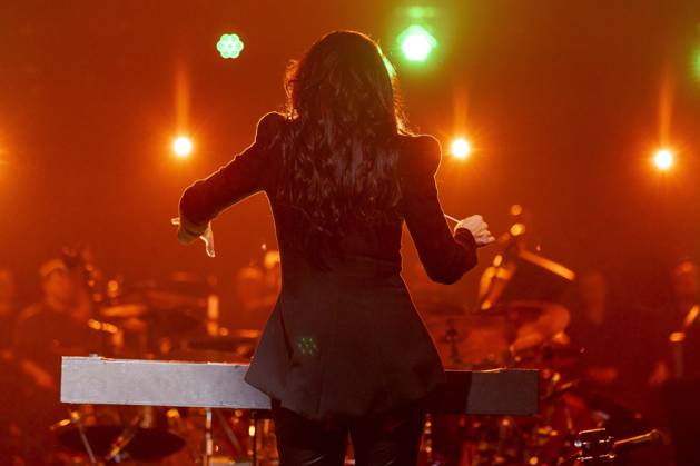 Alexandra Arrieche live bei der Night of the Proms 2022 in der Messehalle. Erfurt, 05.12.2023