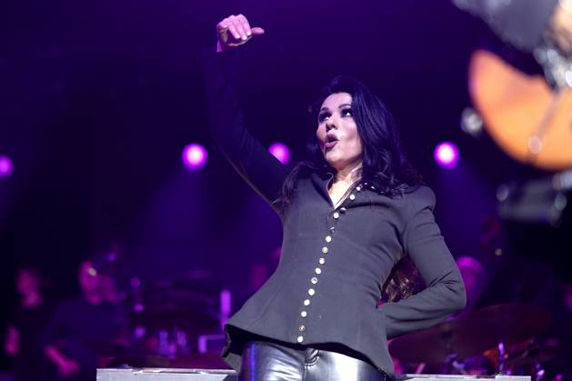 Alexandra Arrieche live bei der Night of the Proms 2022 in der Messehalle. Erfurt, 05.12.2023