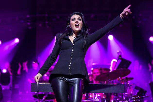Alexandra Arrieche live bei der Night of the Proms 2022 in der Messehalle. Erfurt, 05.12.2023
