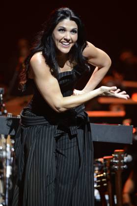 Alexandra Arrieche live bei der Night of the Proms 2023 in der in der ZAG Arena. Hannover, 06.12.2023