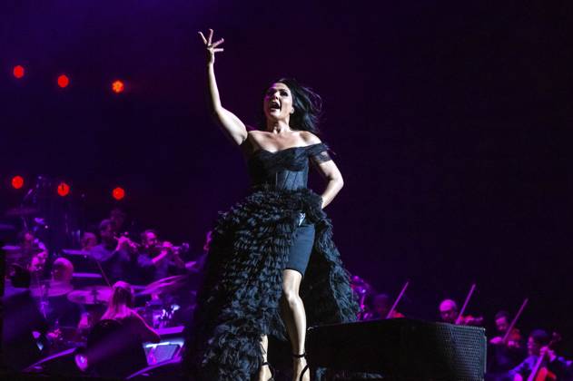 Alexandra Arrieche live bei der Night of the Proms 2023 in der in der ZAG Arena. Hannover, 06.12.2023