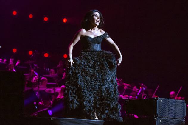 Alexandra Arrieche live bei der Night of the Proms 2023 in der in der ZAG Arena. Hannover, 06.12.2023