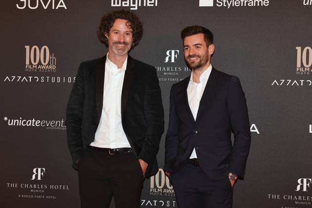 Markus Walz und Pascal Pitz-Klauser beim 100th Film Award Event im Charles Hotel. München, 09.12.2023