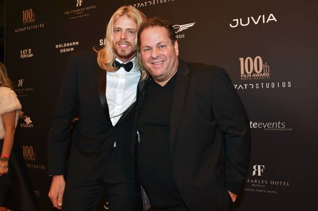 Killian Marcus Nielsen und Mayk Azzato beim 100th Film Award Event im Charles Hotel. München, 09.12.2023